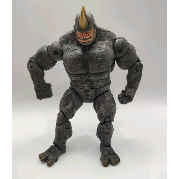Marvel Legends Fearsome Foes Rhino Loose Toy Biz - Picture 4 of 15